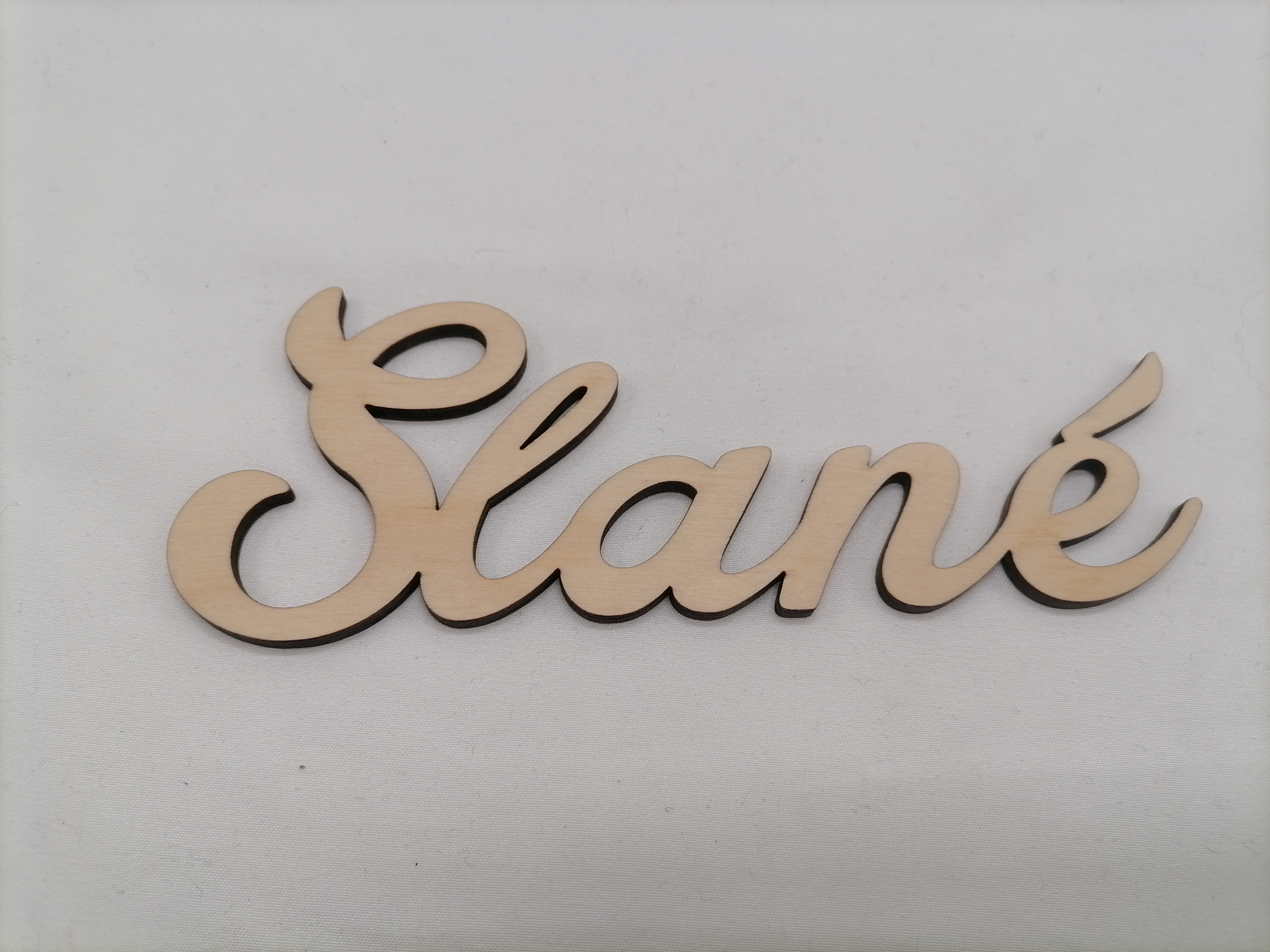 Nápis slané 20 cm