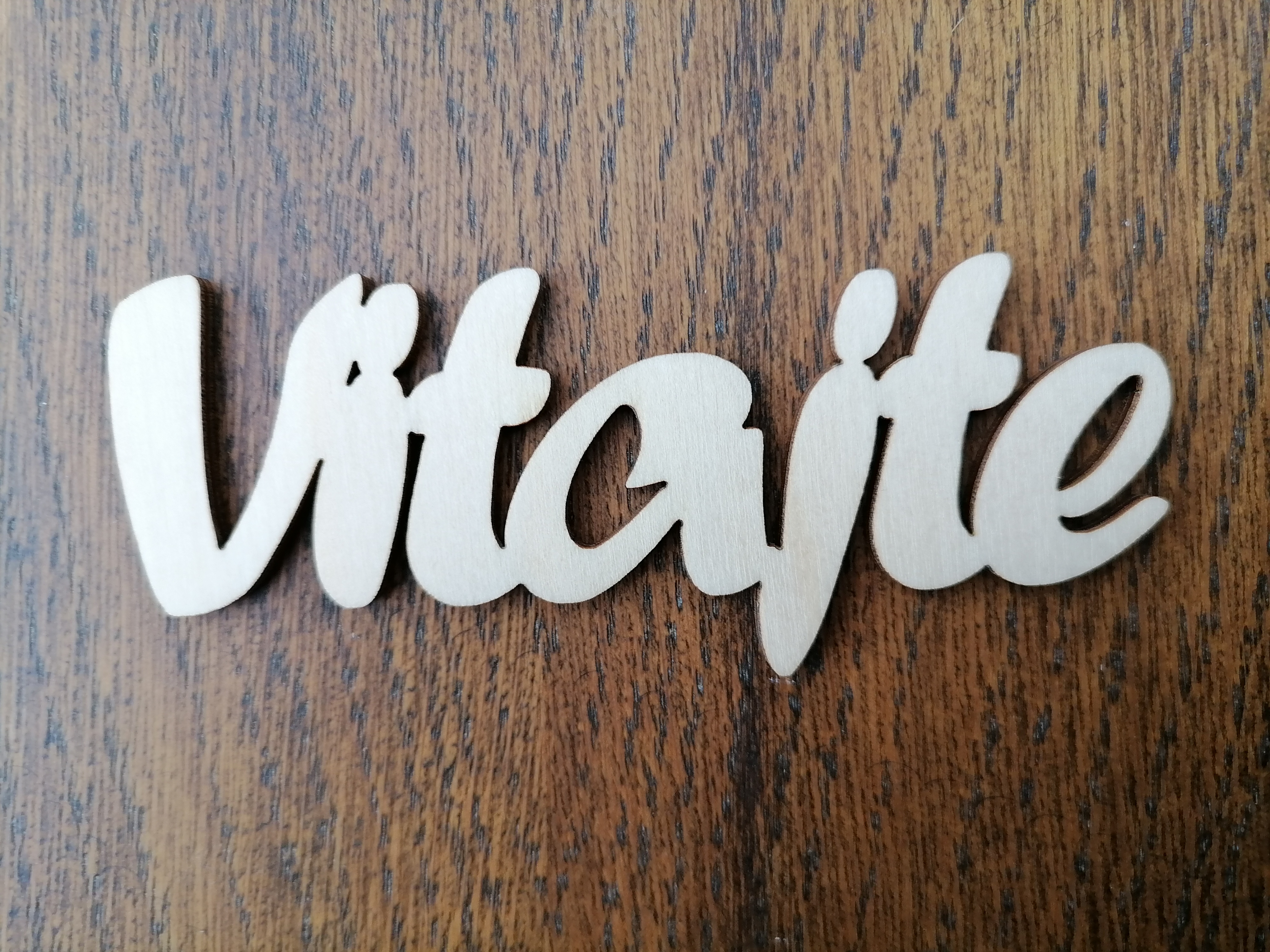 Nápis Vitajte 15cm