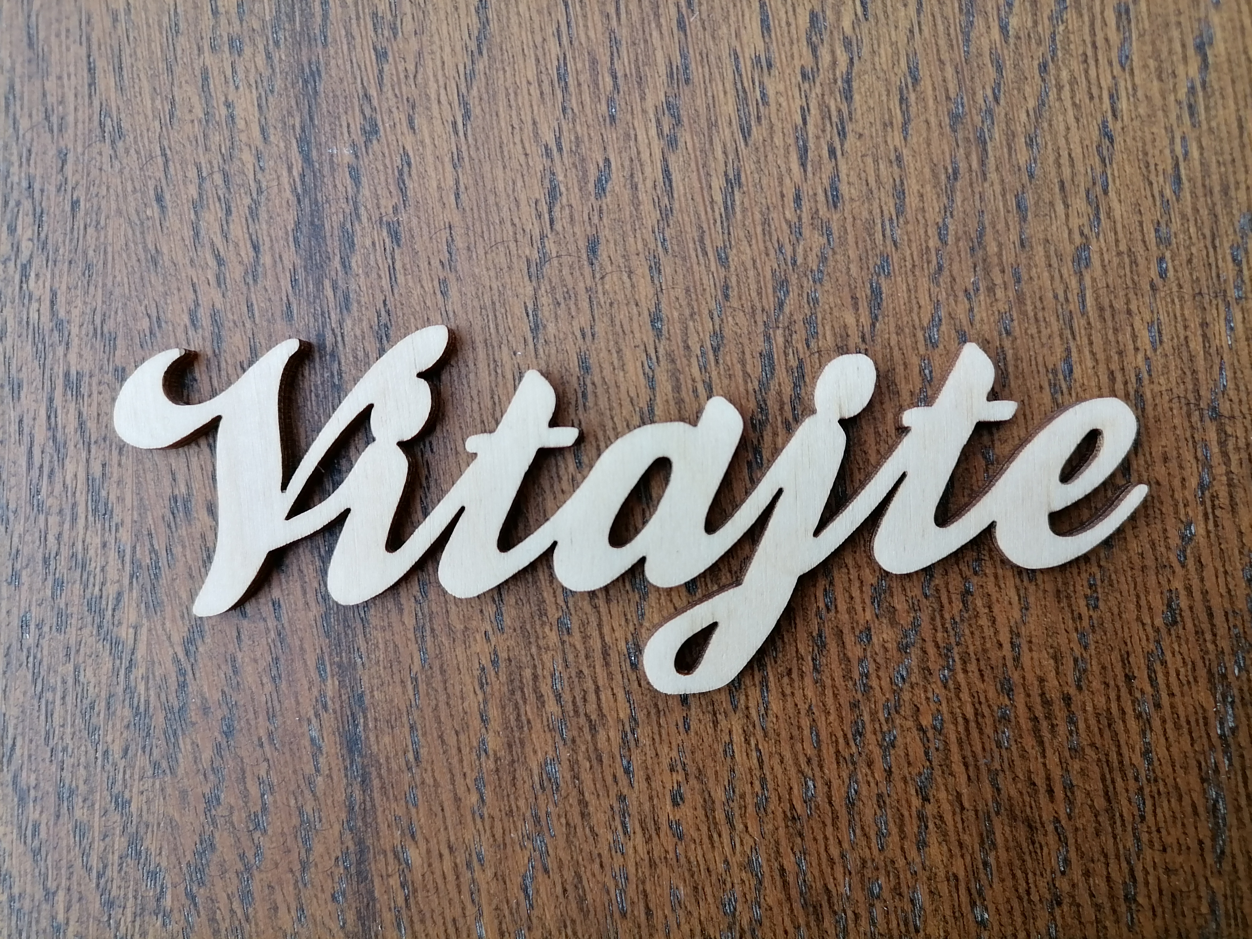 Nápis Vitajte 15cm