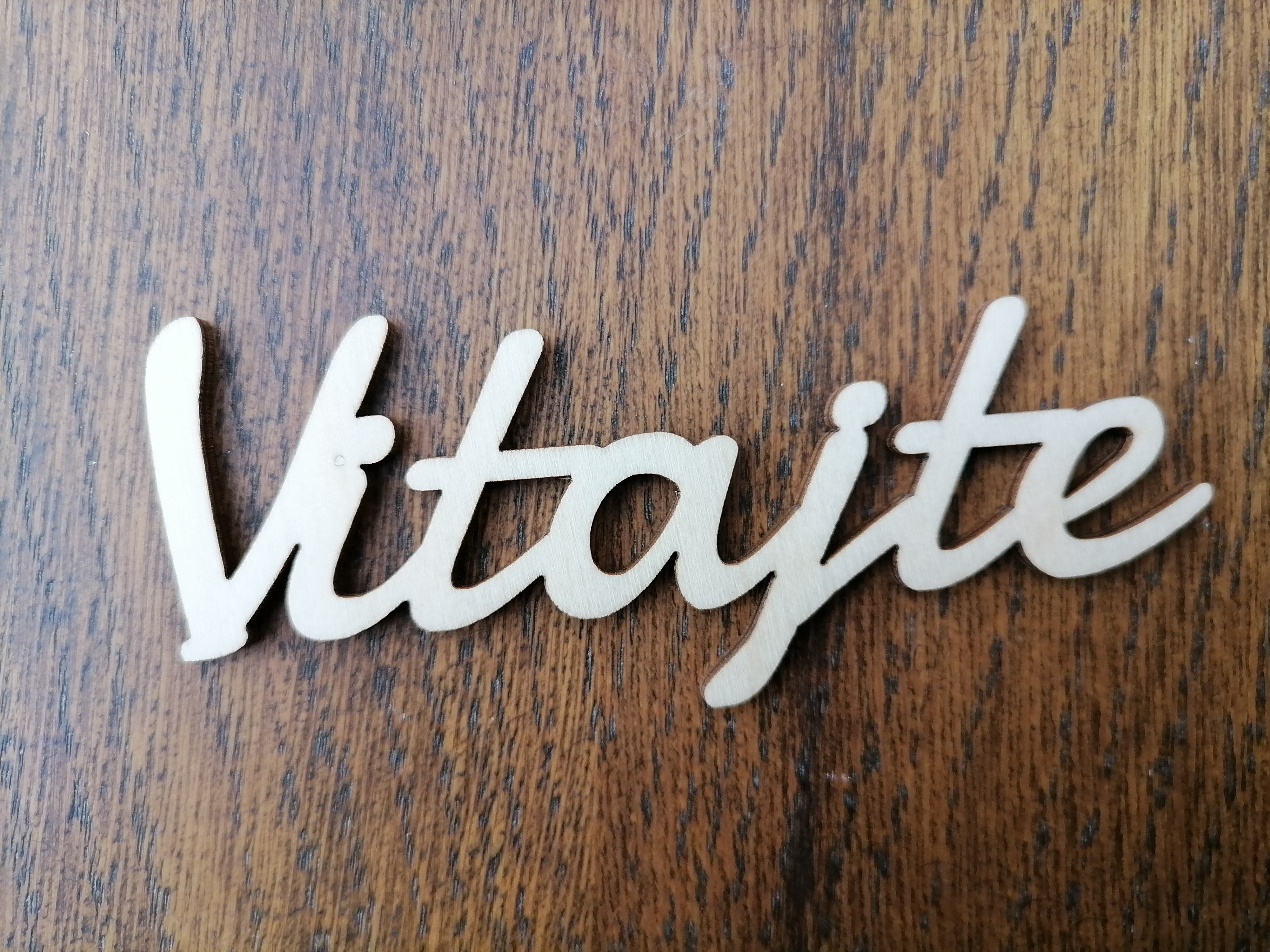 Nápis Vitajte 10cm
